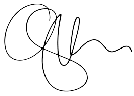 Signature of Gwen Stefani