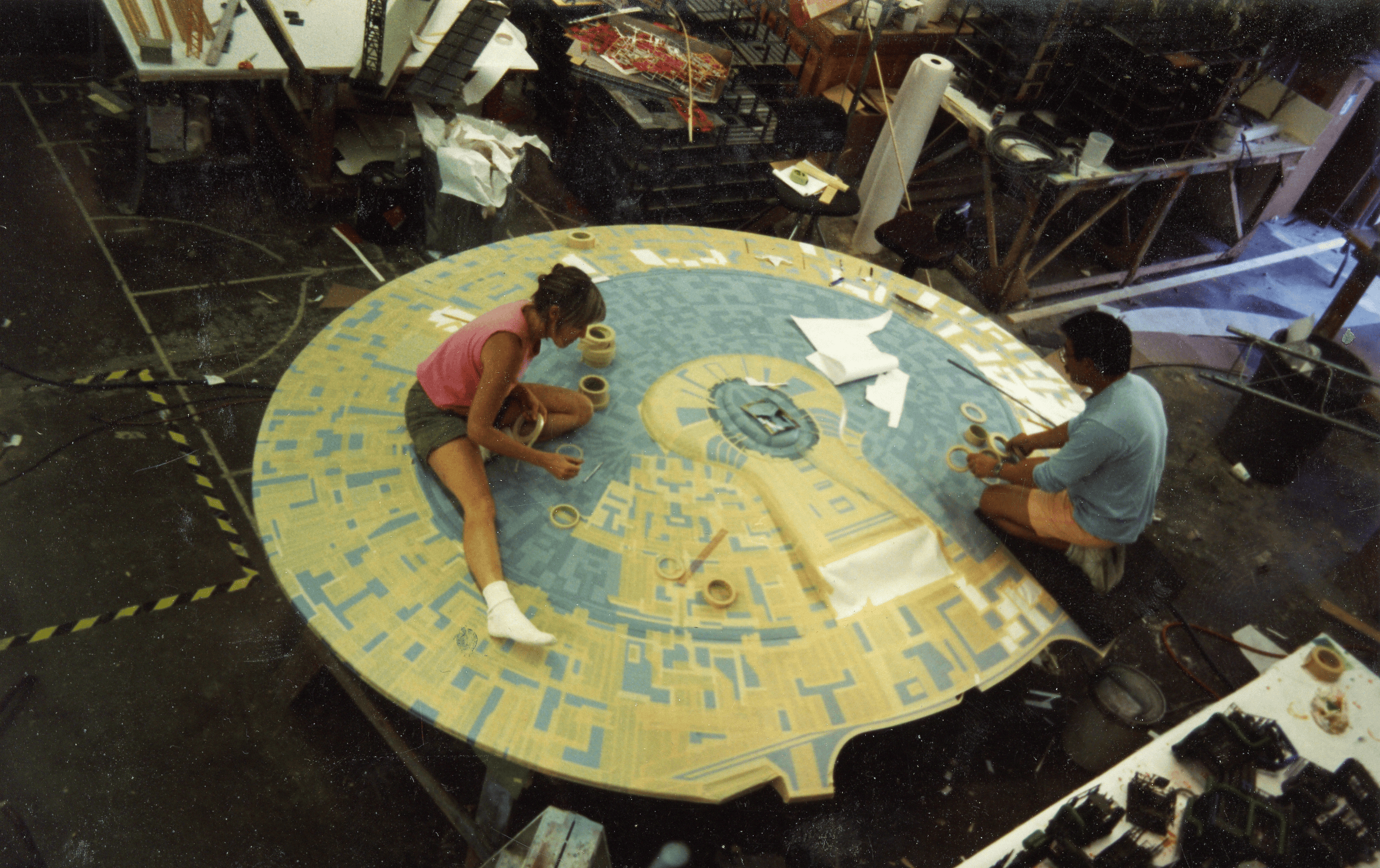 Star Trek model at ILM