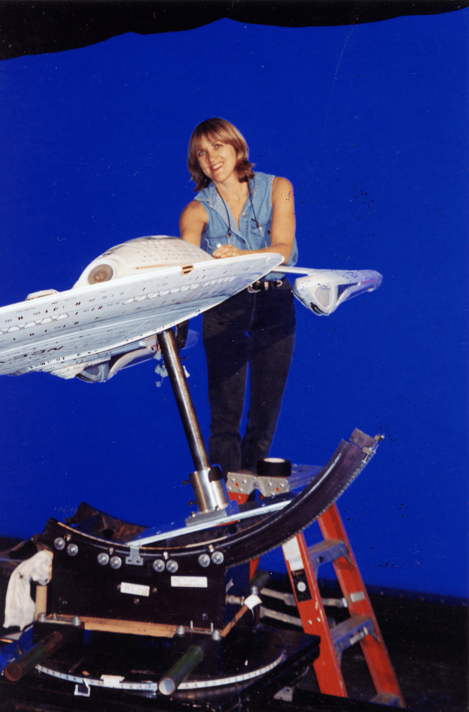 ILM team working on First Contact models