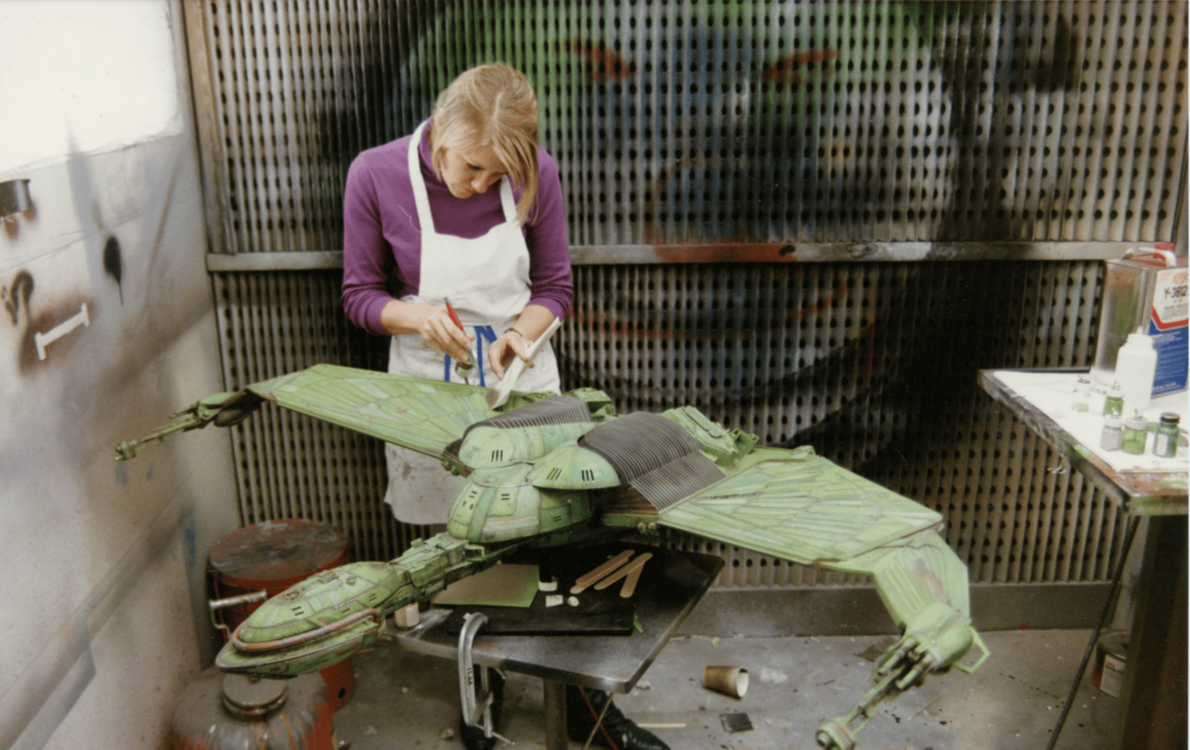 Bird of Prey model from Star Trek VI The Undiscovered Country