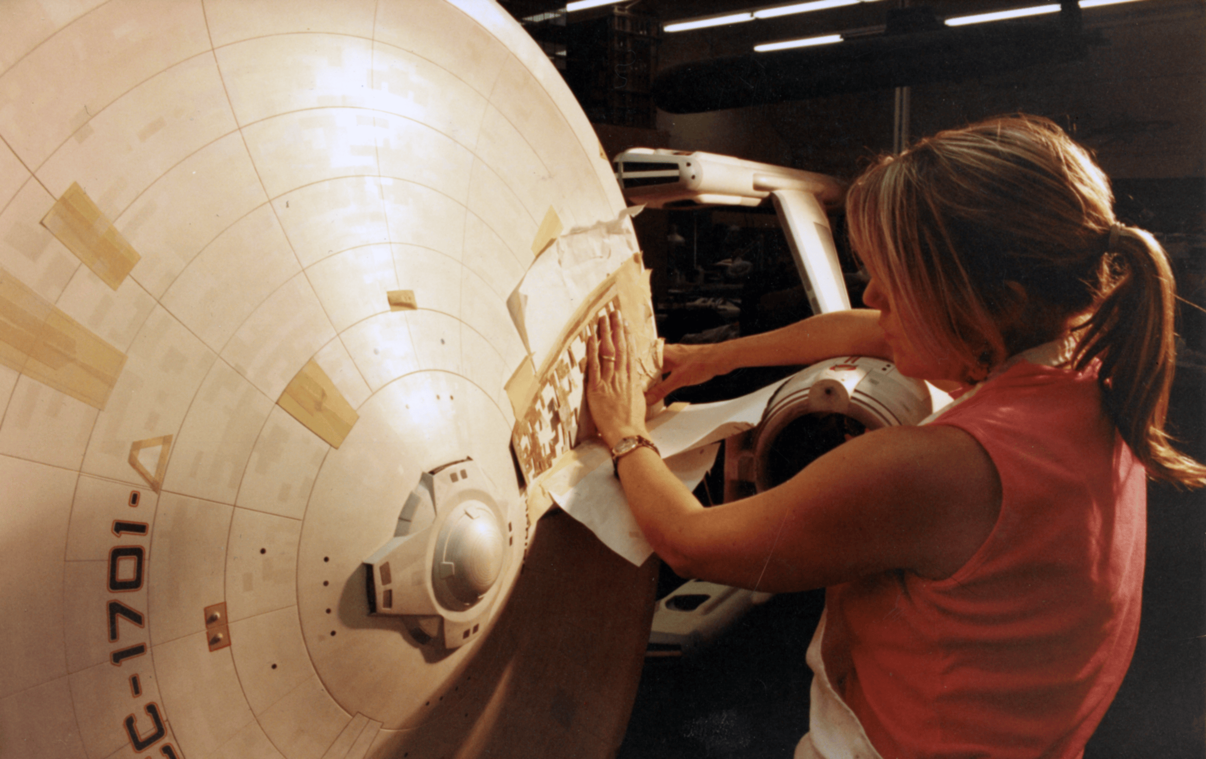 USS Enterprise-A model from Star Trek VI The Undiscovered Country