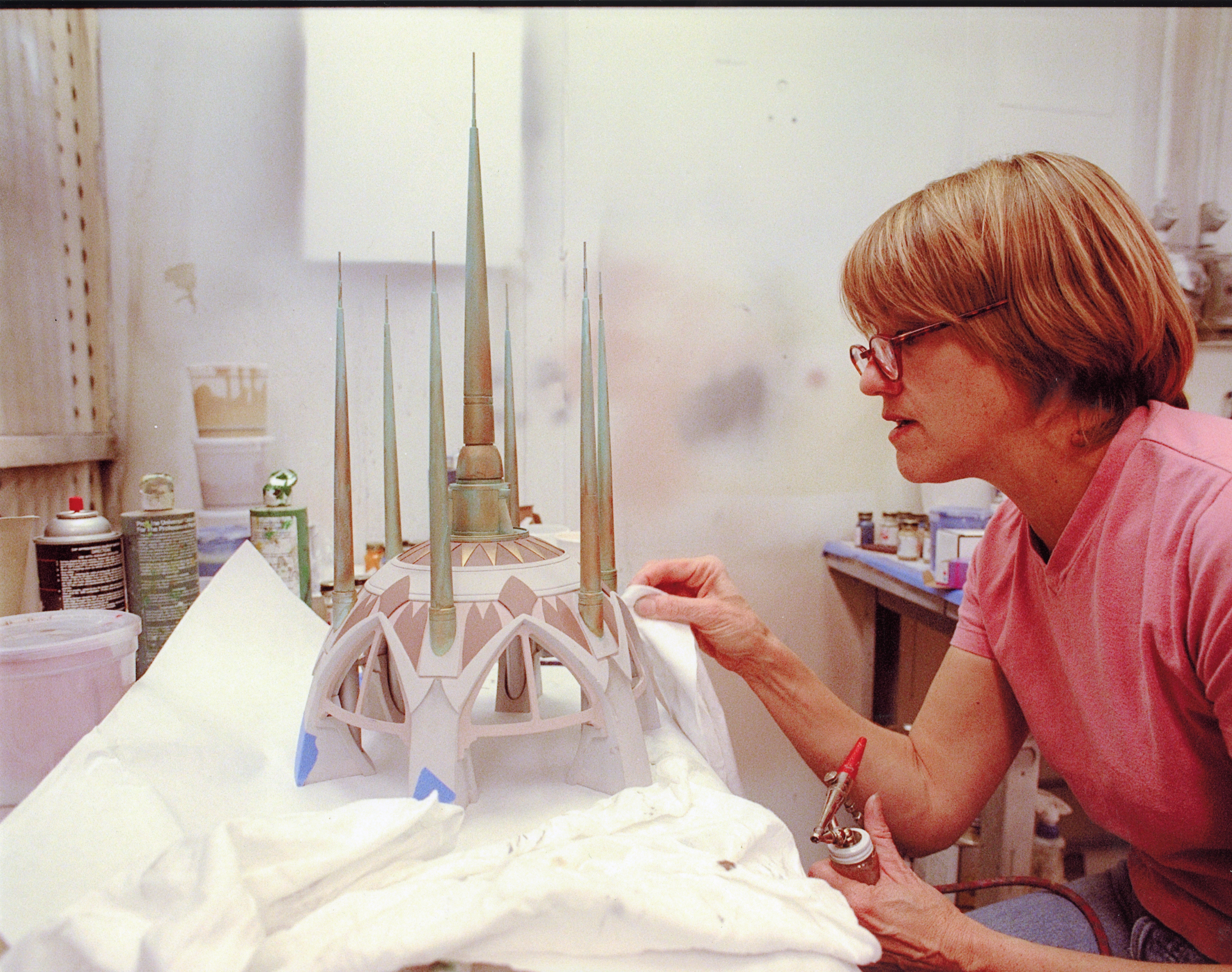 Jedi Temple model from Star Wars Episode I