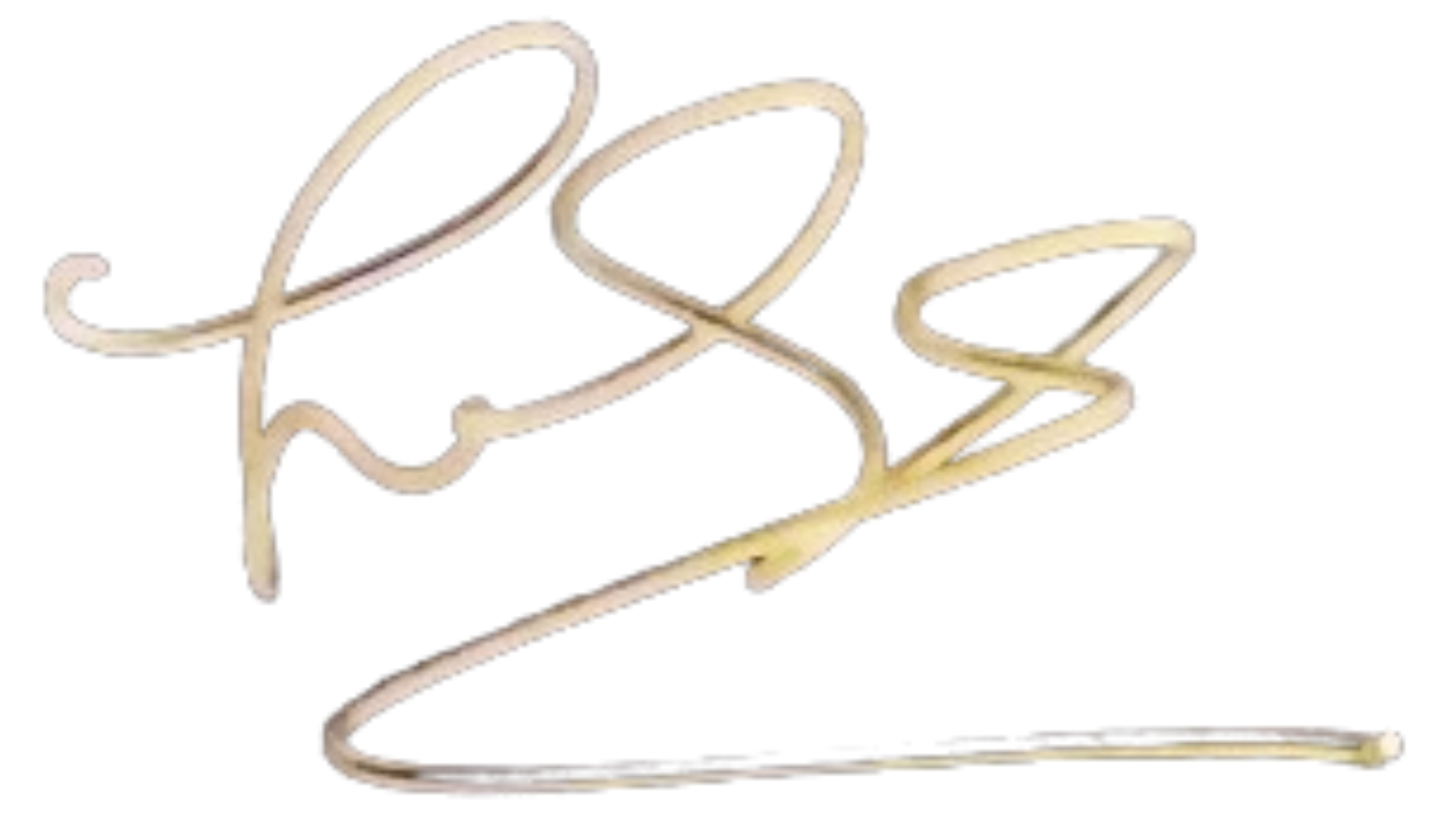 Signature of Lin Shaye