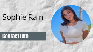 Sophie Rain Contact Info: [Fan Mail, Business, Autographs, & More