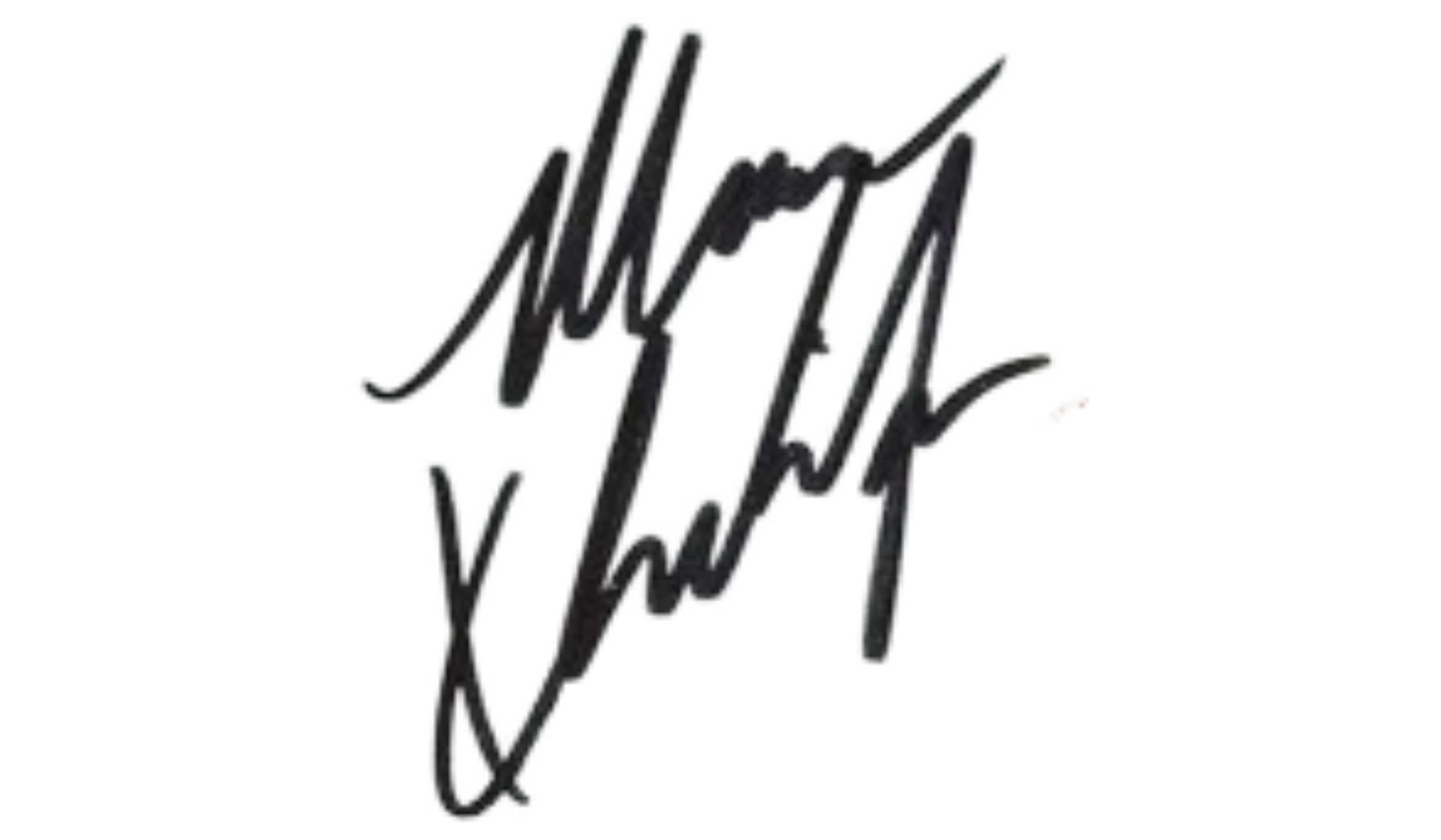 Signature of Mia Khalifa