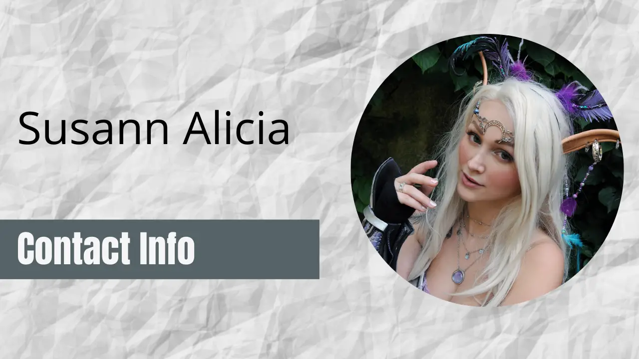 Susann Alicia Contact Info: [Fan Mail, Business, Autographs, & More] – Tales From The Collection