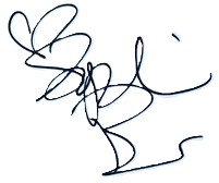 Signature of Sophia Bush