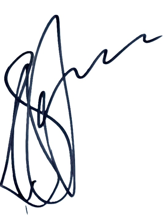 Signature of Antony Starr