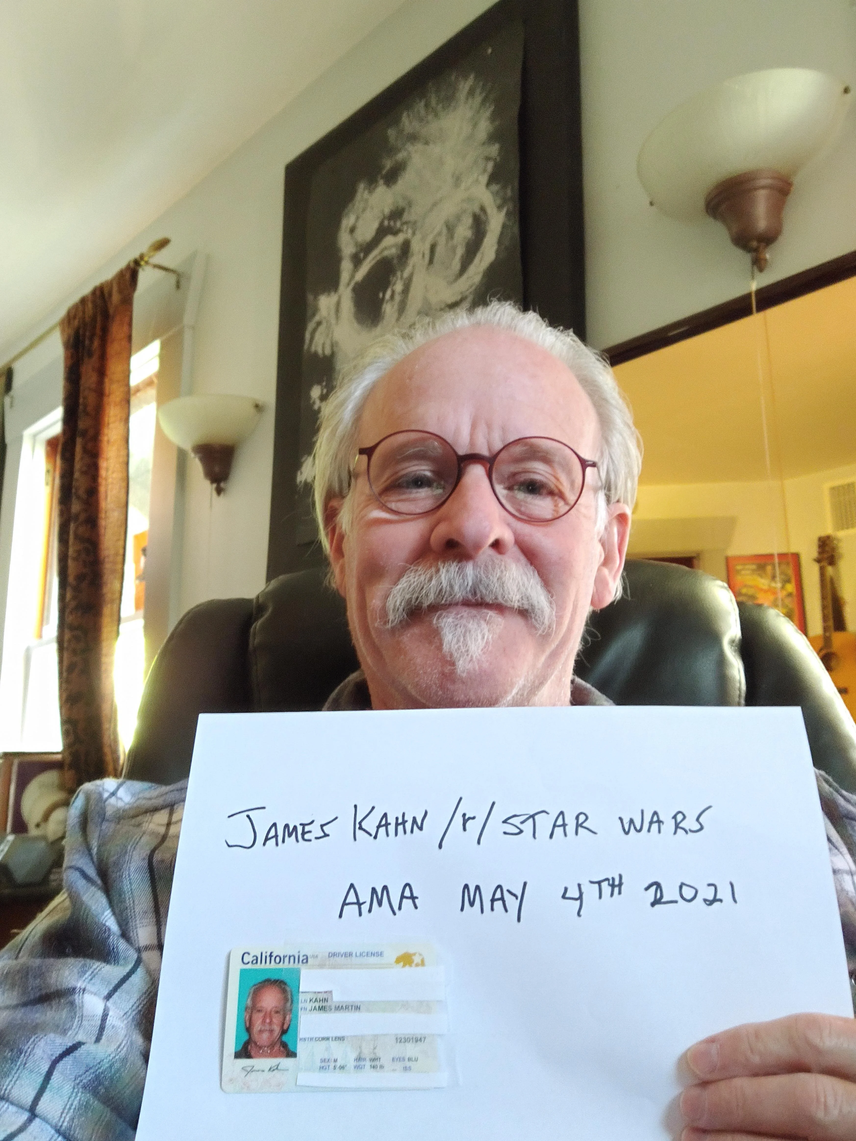 Author James Kahn portrait