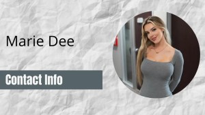 Marie Dee Contact Info: [Fan Mail, Business, Autographs, & More]