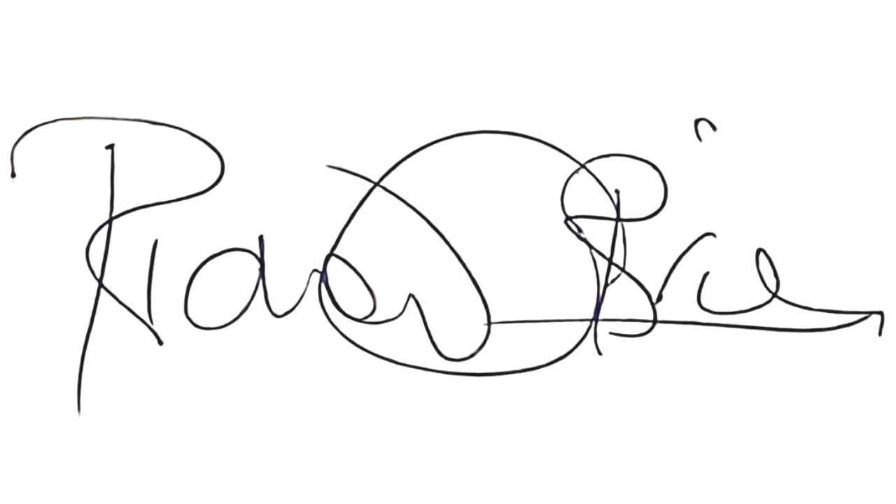 Signature of Richard O'Brien