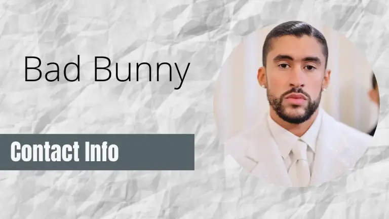 Bad Bunny Contact Info: [Fan Mail, Business, Autographs, & More ...